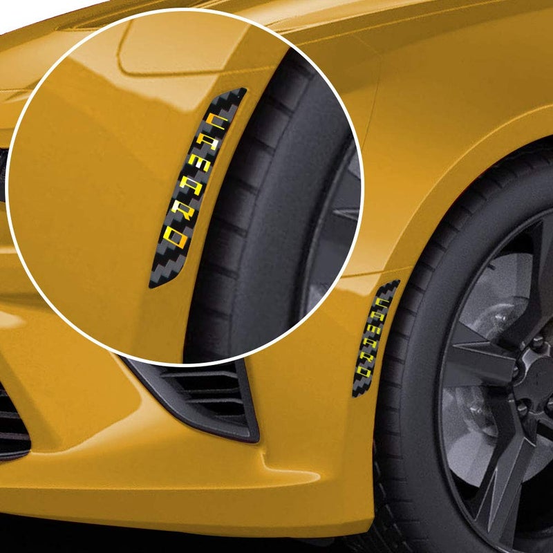 IPG for 2016-2019 Camaro Front & Rear Side Marker Camaro - RS - SS Carbon Fiber Vinyl kit 4 Units Set (Black Carbon Fiber, Camaro) - Image 3